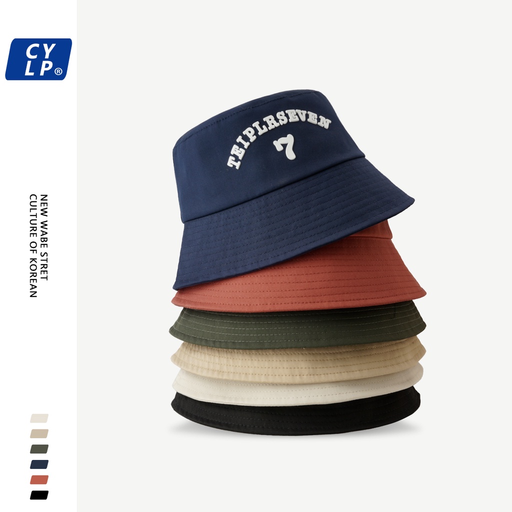 Mũ Bucket Chống Nắng In Chữ Phong Cách Hàn Quốc Thời Trang Xuân Hè Cho Nam Và Nữ