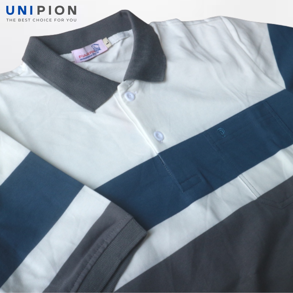 Áo POLO Nam UNIPION cao cấp phối màu sang trọng, lịch lãm tặng kèm hộp quà tặng