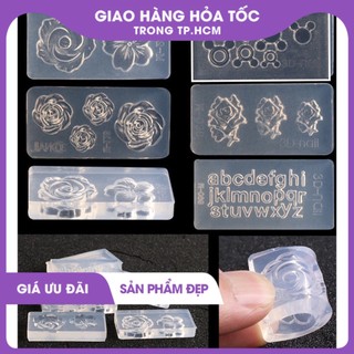 Set 6 Cái Khuôn Hoa Nổi Nail 3d 0469