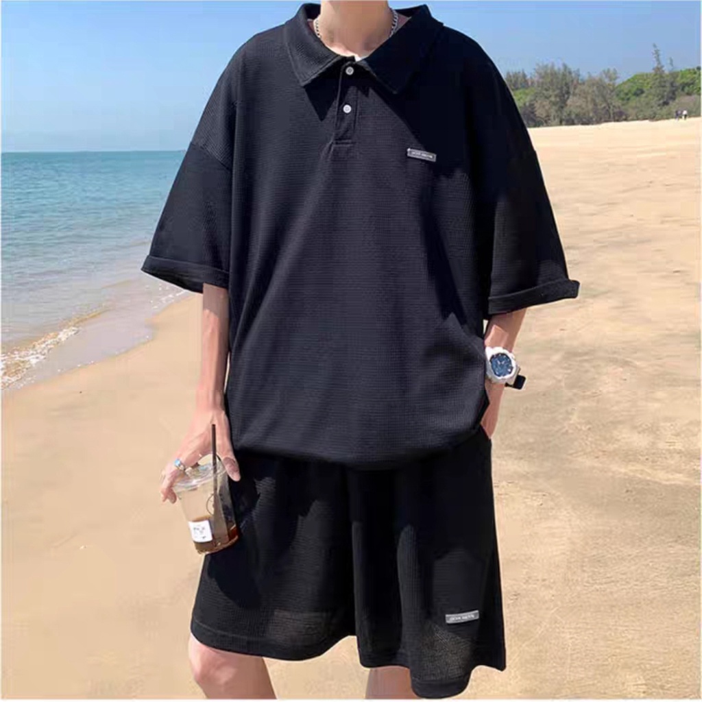 Set Quần Áo Thun Nam Thể Thao Form Rộng sozo SET NAM 90000193C2