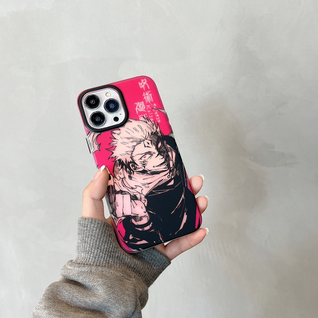 Ốp Điện Thoại TPU Chống Sốc Màu Laser In Hình Anime Jujutsu Kaisen Cho iPhone 14 Pro Max 13 Pro Max 12 Pro Max 11 Pro Max