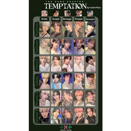 BỘ ẢNH TXT TEMPTATION LULLABY VER