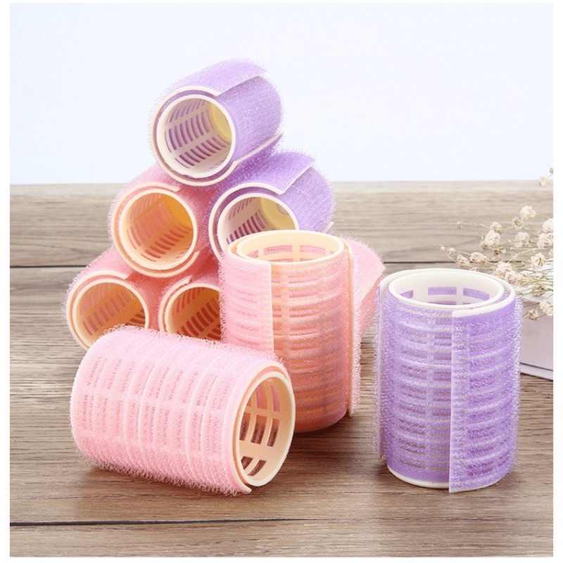 Kẹp Uốn Tóc Tự Dính Bằng Nhựa Thời Trang Hàn Quốc Cho Nữ