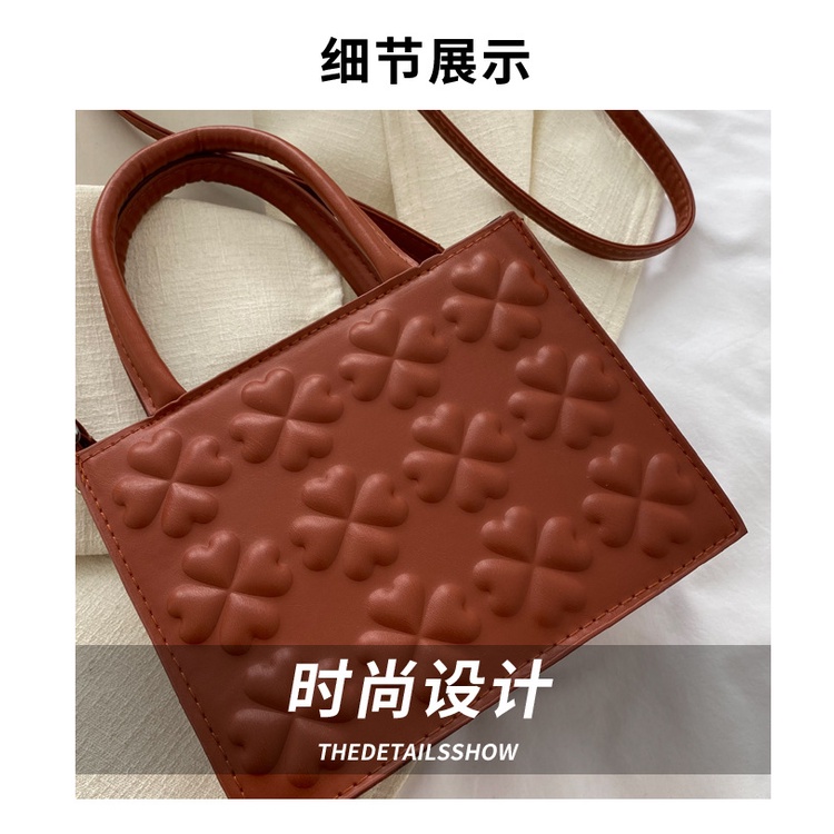 Túi Đeo Chéo Hình Vuông Nhỏ Nhắn Màu Sắc Ngọt Ngào Phong Cách Cổ Điển Thời Trang Mùa Đông 2023 Cho Nữ