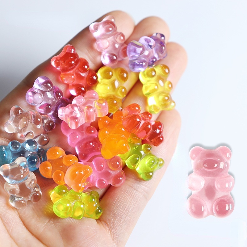 Hoạt Hình Ghim Cài Hình Giày crocs Gấu Kẹo Kẹo Gummyjibitz Quyến Rũ Cho Bé Gái charms