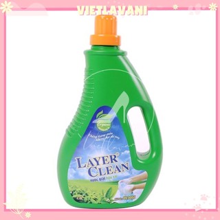 Nước giặt hữu cơ Layer Clean 2 lít an toàn cho bé và gia đình