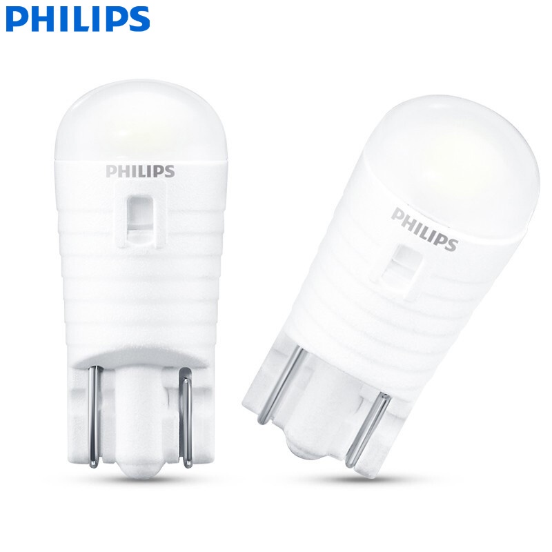 Philips LED Ultinon Pro3000 T10 T15 T20 W21W W21/5W S25 P21/5W P21W C5W 6000K Đèn bên trong bãi đậu xe màu đỏ tín hiệu lùi tín hiệu nội thất