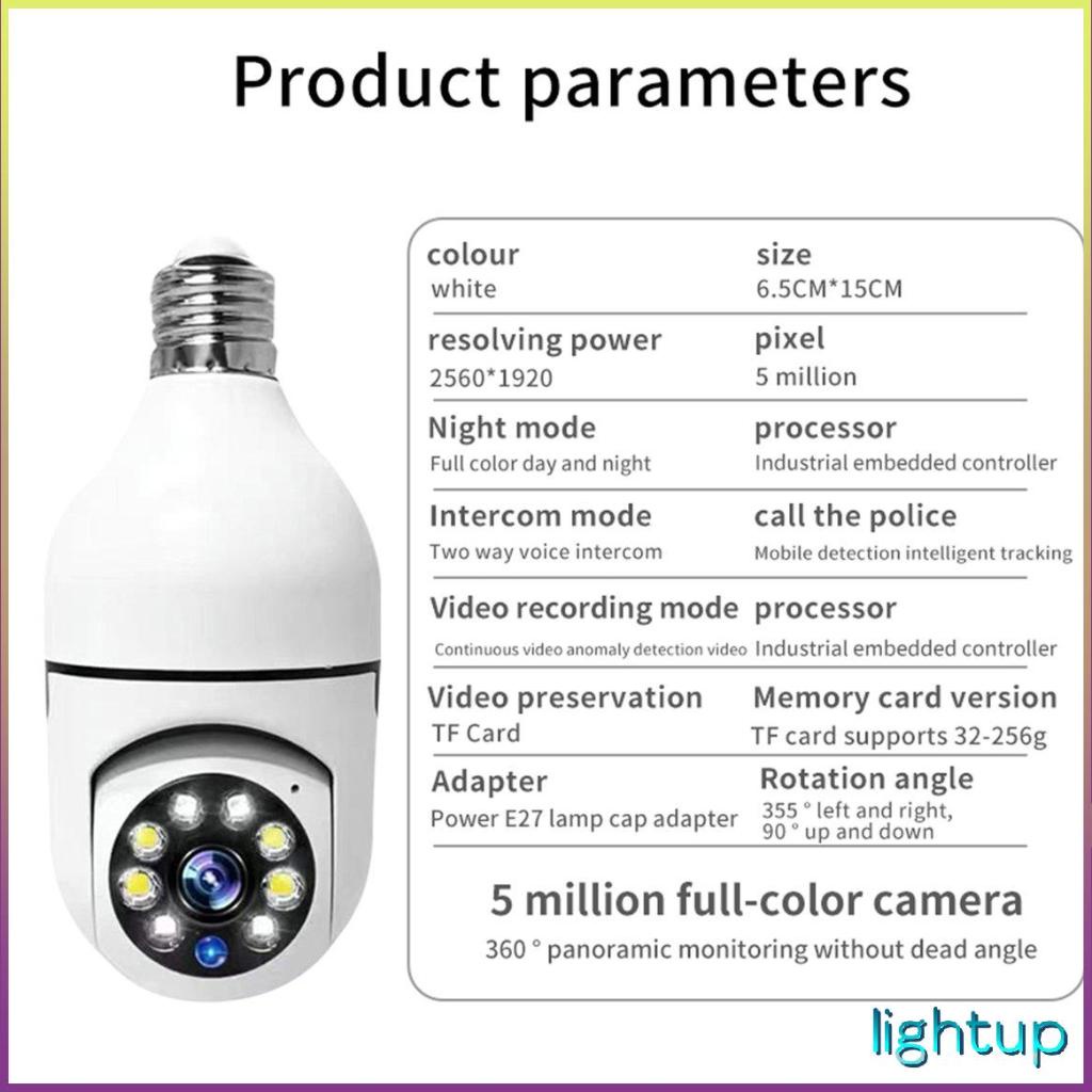 Camera Full Độ nét cao 1080P Wifi an ninh không dây Màn hình trẻ em