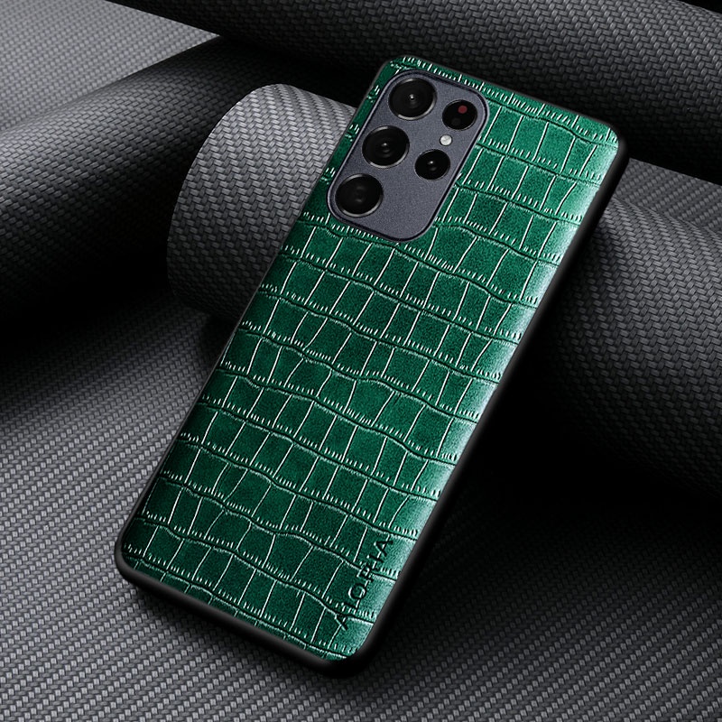 Sang Trọng Ốp Lưng Da Cá Sấu Cho samsung galaxy s23 plus ultra 5g premium samsung galaxy s23 ultra plus