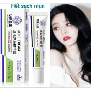 Kem giảm mụn trứng cá giúp se khít lỗ chân lông 7 ngày sạch mụn