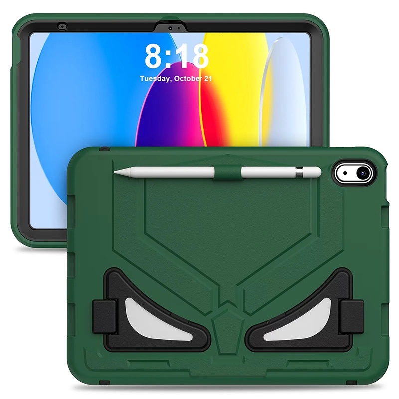 Ốp Máy Tính Bảng PC + Silicone Chống Sốc Cho iPad 10.2 2019 2020 2021 Air2 9.7 2017 2018 iPad 6 10th Gen 10.9inch 2022