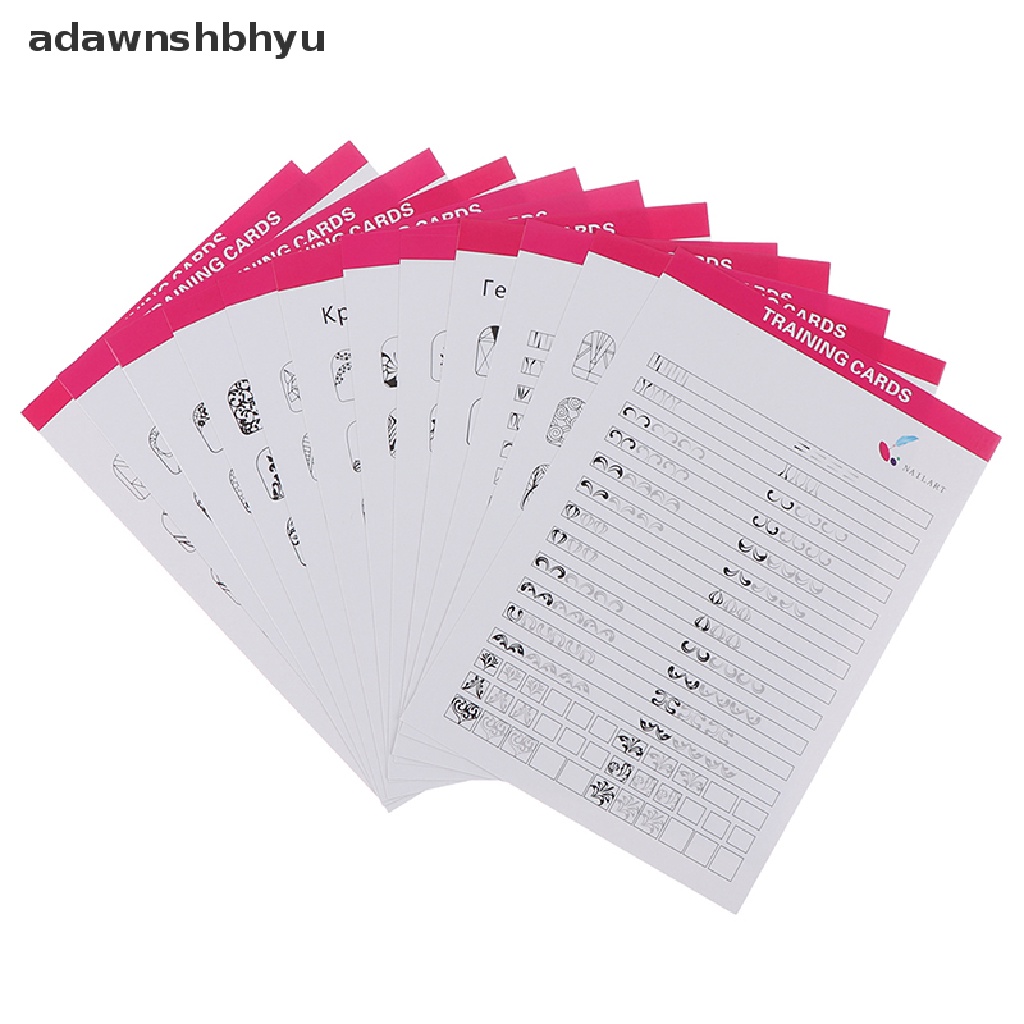 Sách Tập Vẽ Móng Tay 12 Ngăn Tiện Dụng