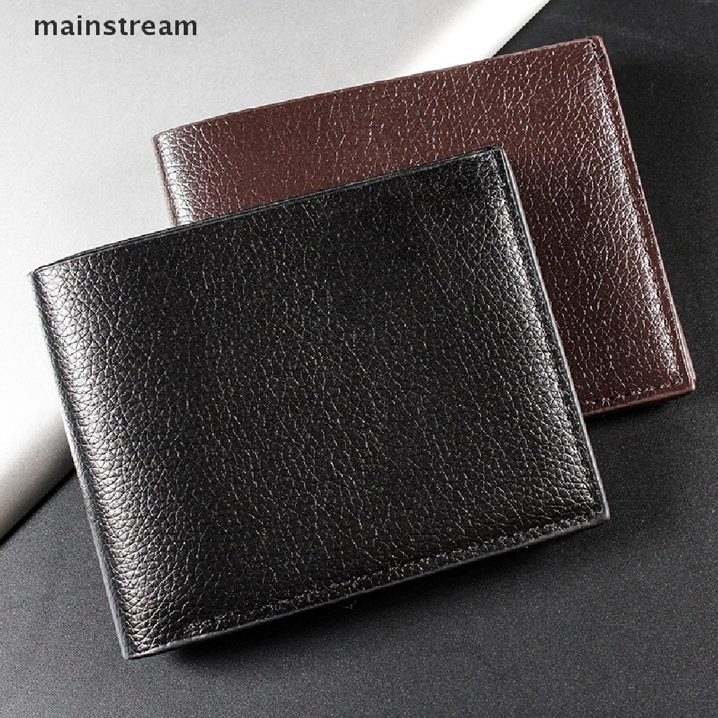 Ví Da Bò Chính Hãng Màu Đen Walet Portefeuille Homme Sang Trọng Cho Nam