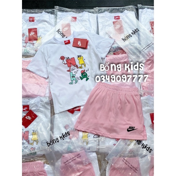 Set Váy Bé Gái In Hình Dễ Thương Njk3