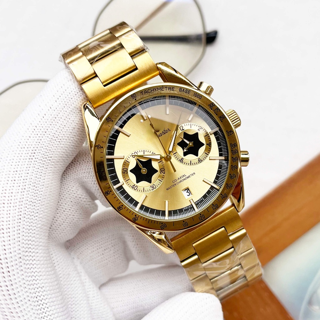 Đồng Hồ Quartz Chronograph 40mm Cho Nam