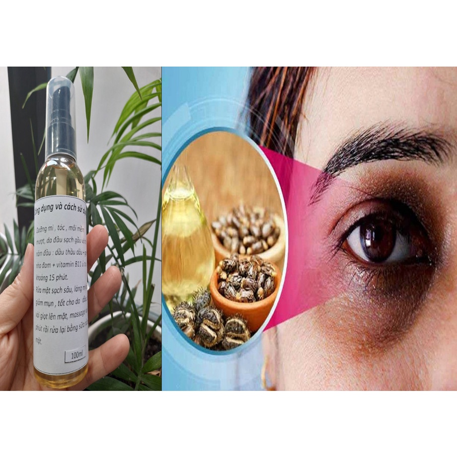 Dầu Thầu Dầu Nguyên Chất - Castor oil 100ml