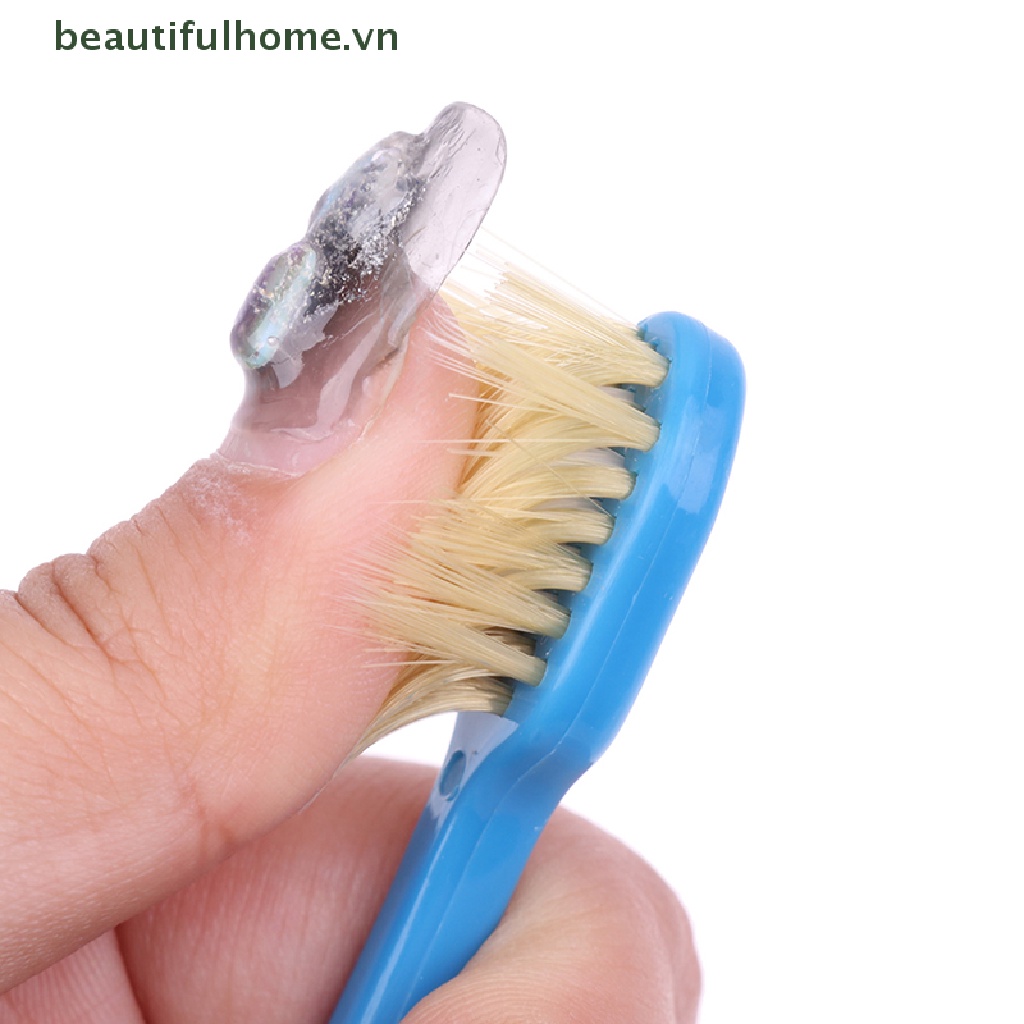 Bộ 2 Bàn Chải Đánh Răng Lông Mềm Có Giác Hút Dành Cho Bé 3-12 Tuổi