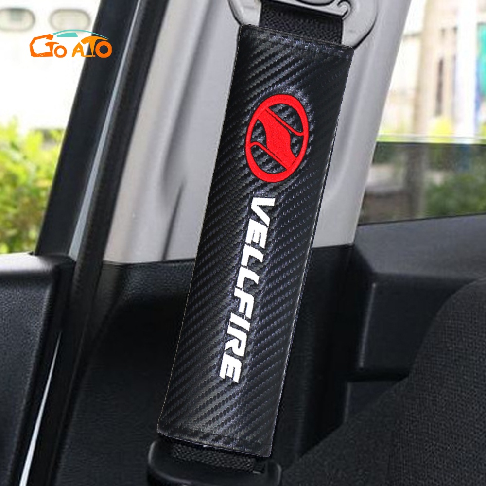GTIOATO Cho Toyota Vellfire Sợi Carbon DâY Đai An ToàN Ô Tô CàI DâY An ToàN Ô Tô BọC DâY An ToàN Xe HơI Phụ KiệN Ô Tô Trang Trí Oto Phụ KiệN BêN Trong Ô Tô