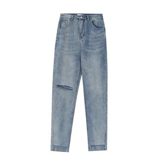 [ORDER] Quần jeans xẻ tà rách hot hit