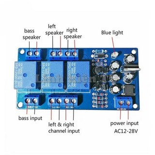 Mạch bảo vệ loa 2.1 600Wx3