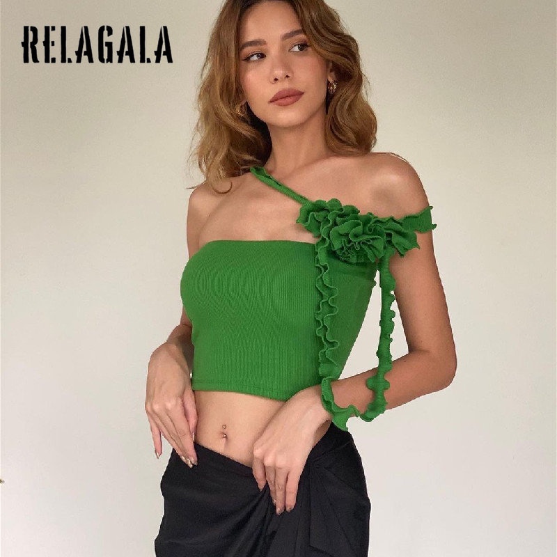 Áo Hai Dây Ôm Dáng Màu Trơn In Họa Tiết Hoa Thời Trang 2023 Cho Nữ | BigBuy360 - bigbuy360.vn