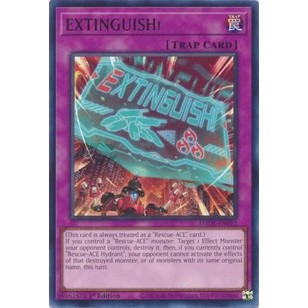 Thẻ bài yugioh extinguish! - amde-en012 - rare 1st edition