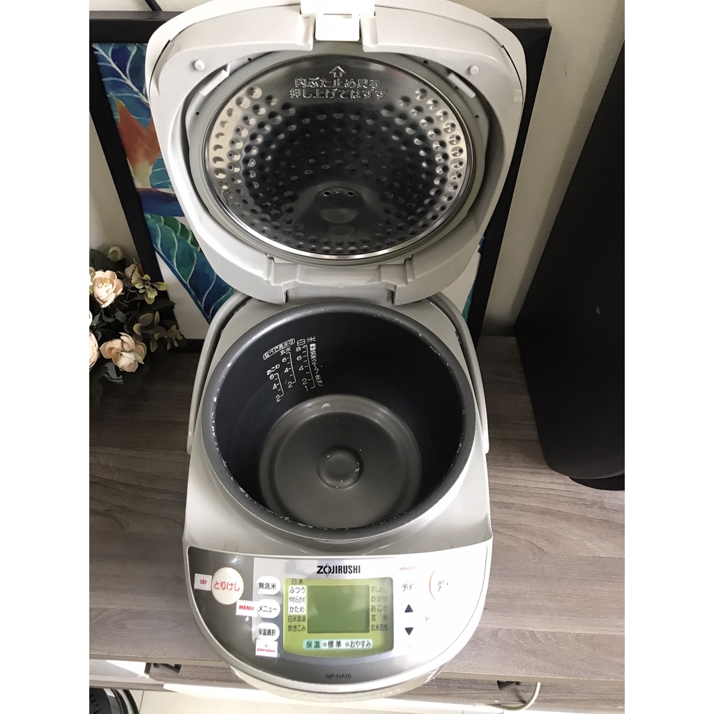 Nồi cơm cao tần Zojirushi  NP-HA15 nấu được siêu mềm, siêu dền
