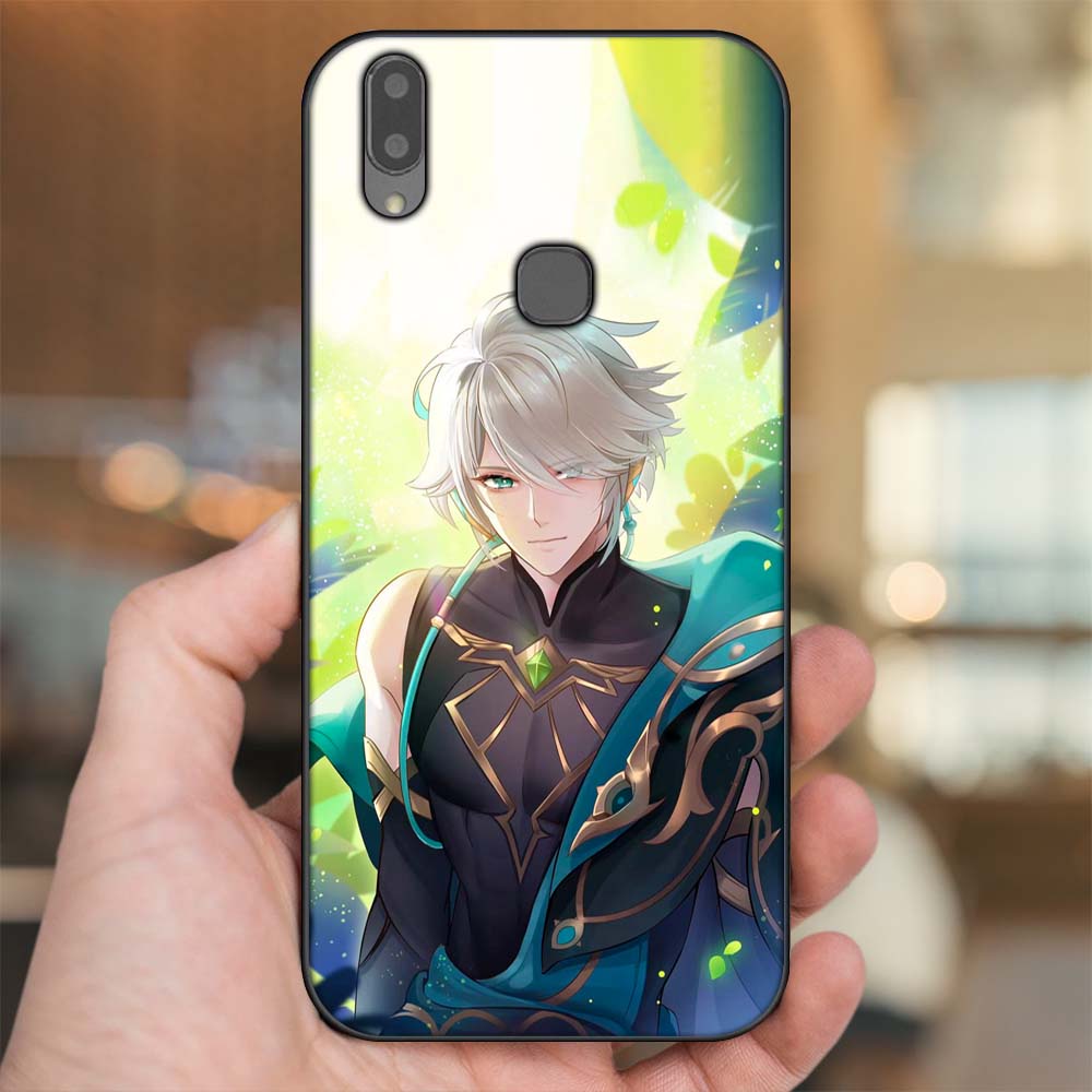 Ốp lưng Vivo V9, Y85, V11i viền đen in hình Alhaitham Genshin Impact