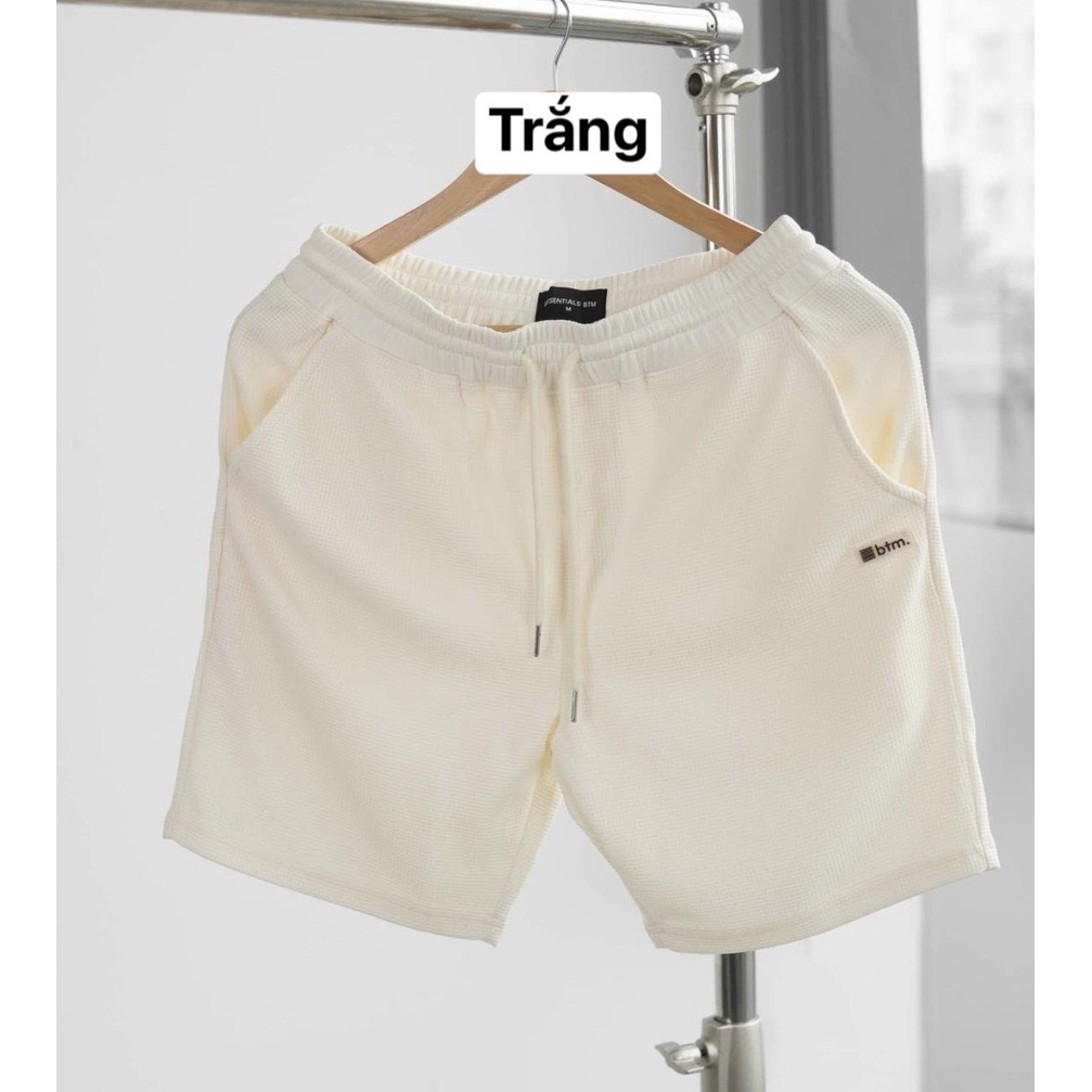 Quần short nam vải xốp mềm mịn thoáng mát, quần đùi nam phong cách trẻ trung - ahstore