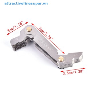Set 58 Thước Đo Ren Xoắn 55 Độ 60 Độ