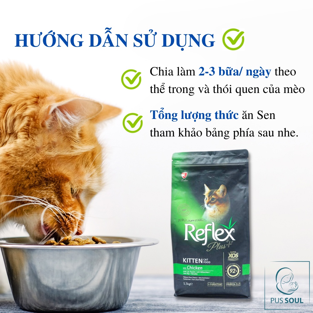 Mua Hạt Reflex KITTEN 1.5KG (Thức Ăn Cho Mèo Con) | Tăng Đề Kháng Tự ...