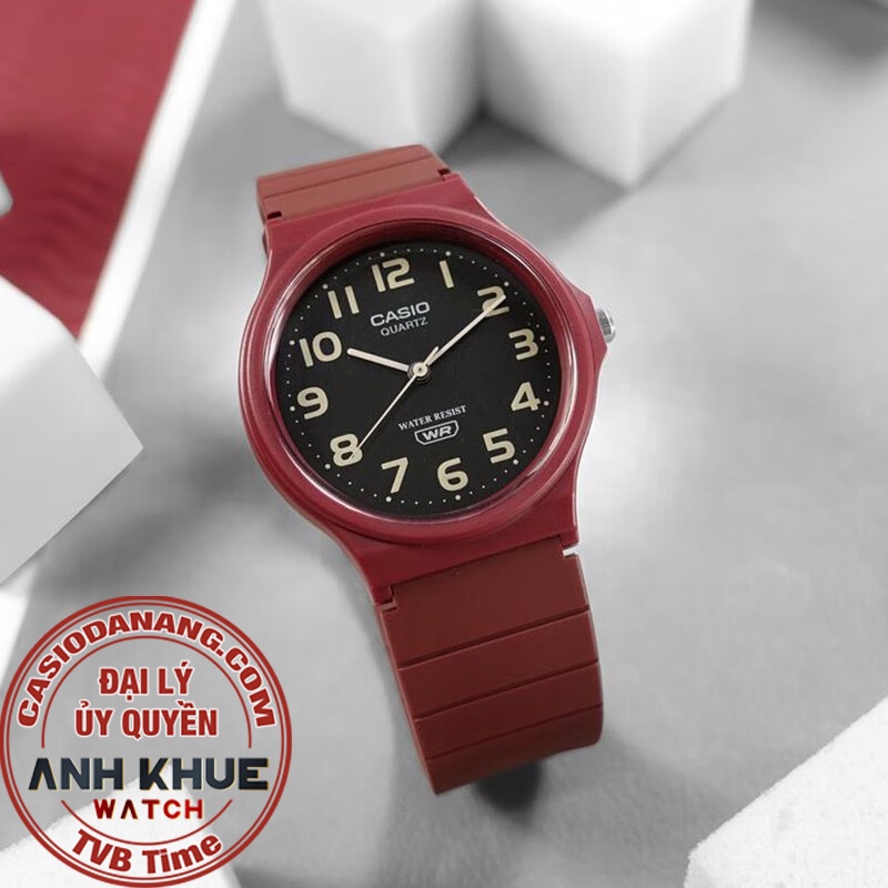 Đồng hồ unisex dây nhựa Casio Standard chính hãng Anh Khuê MQ-24UC-4BDF (34mm)