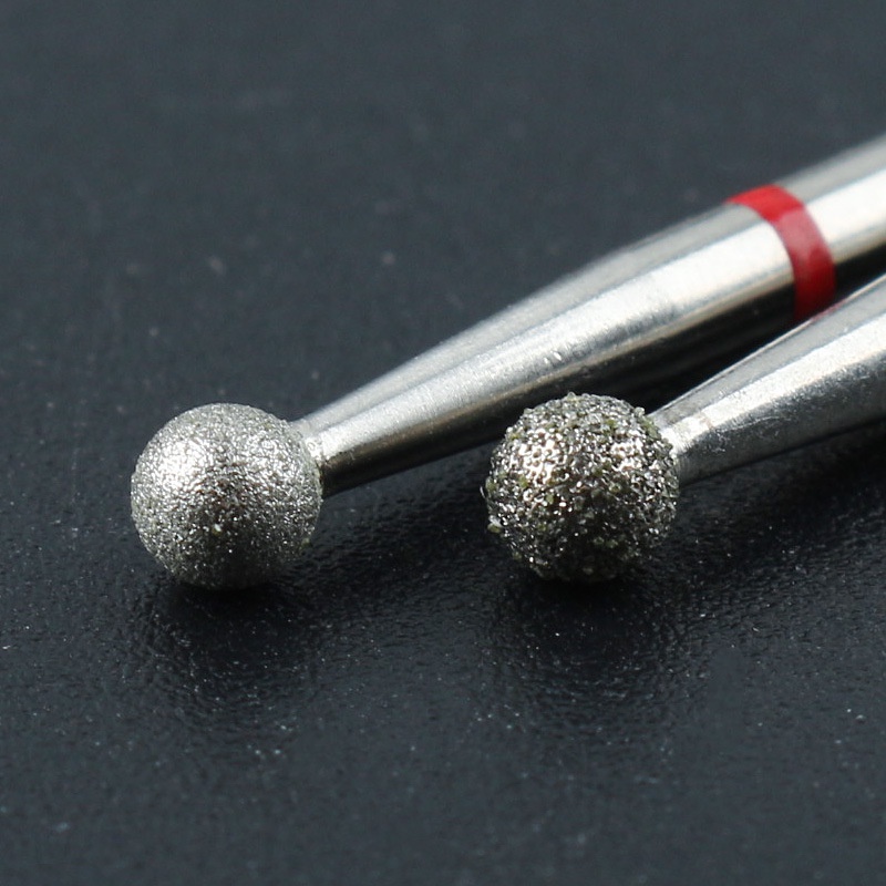 Đầu mài móng Mỹ Nail Mũi Khoan Móng Kích Thước 3 / 32 #" Mũi Khoan Tròn Làm Sạch Da Chết Cho Móng Tay Chuyên Nghiệp 0603369