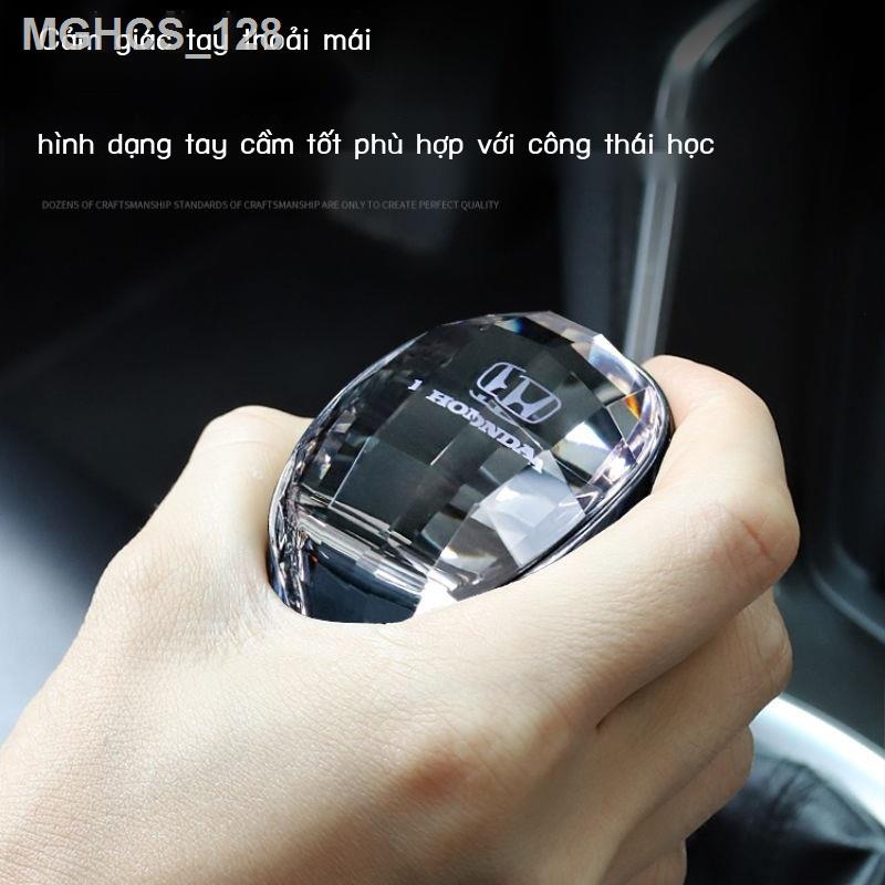 ✉ ❒ Thích hợp cho bánh răng pha lê Honda XRV để CRV nâng cấp đầu bánh răng phát sáng Binzhi cần số sửa đổ