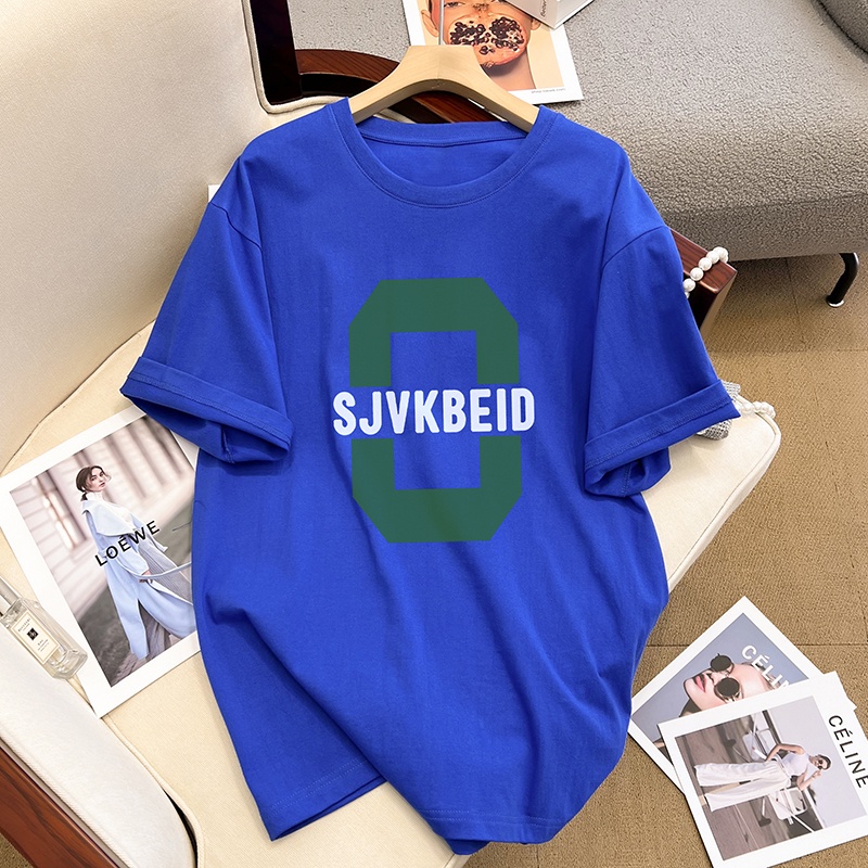 Áo thun NRVP 100% cotton tay ngắn plus size cho nam và nữ