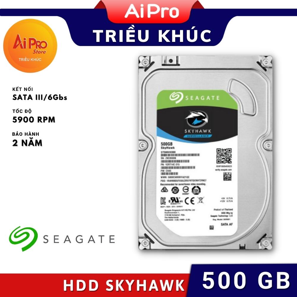 Ổ Cứng HDD  Dùng Cho CAMERA PC 3.5" Dung Lựợng 500GB/1TB Western/ Seagate - Bảo Hành 2 năm