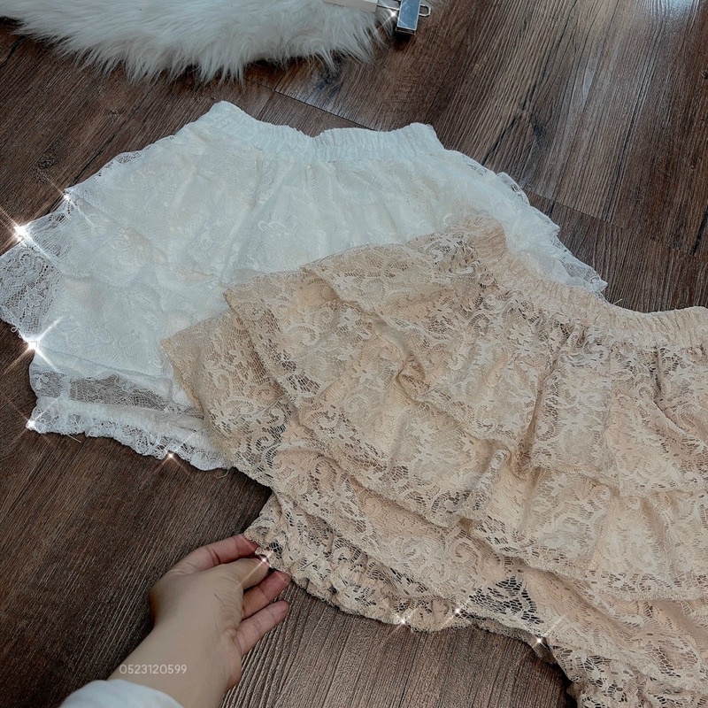 Chân váy Ren 3 tầng