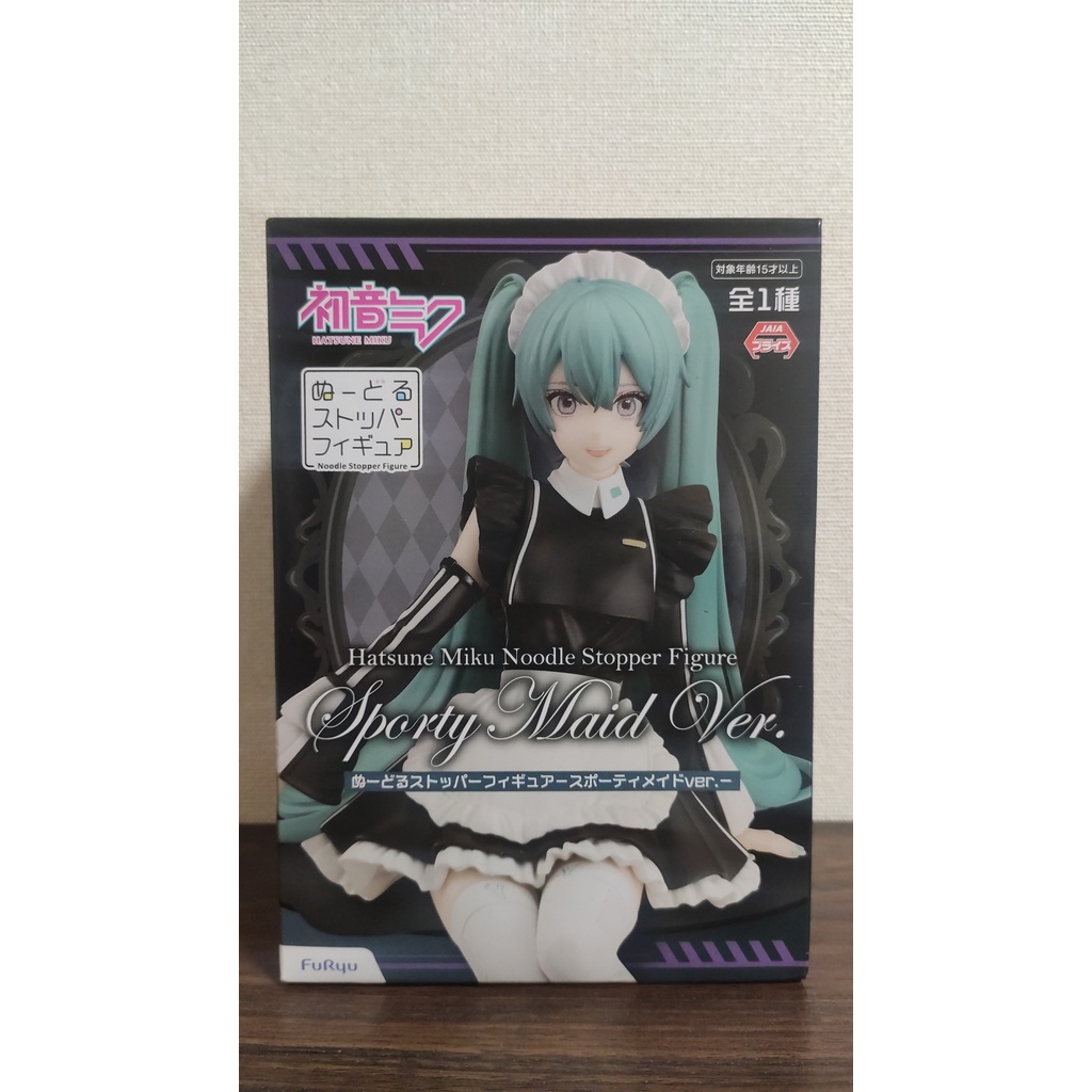 Mô hình Hatsune Miku noodle stopper figure chính hãng Nhật Bản