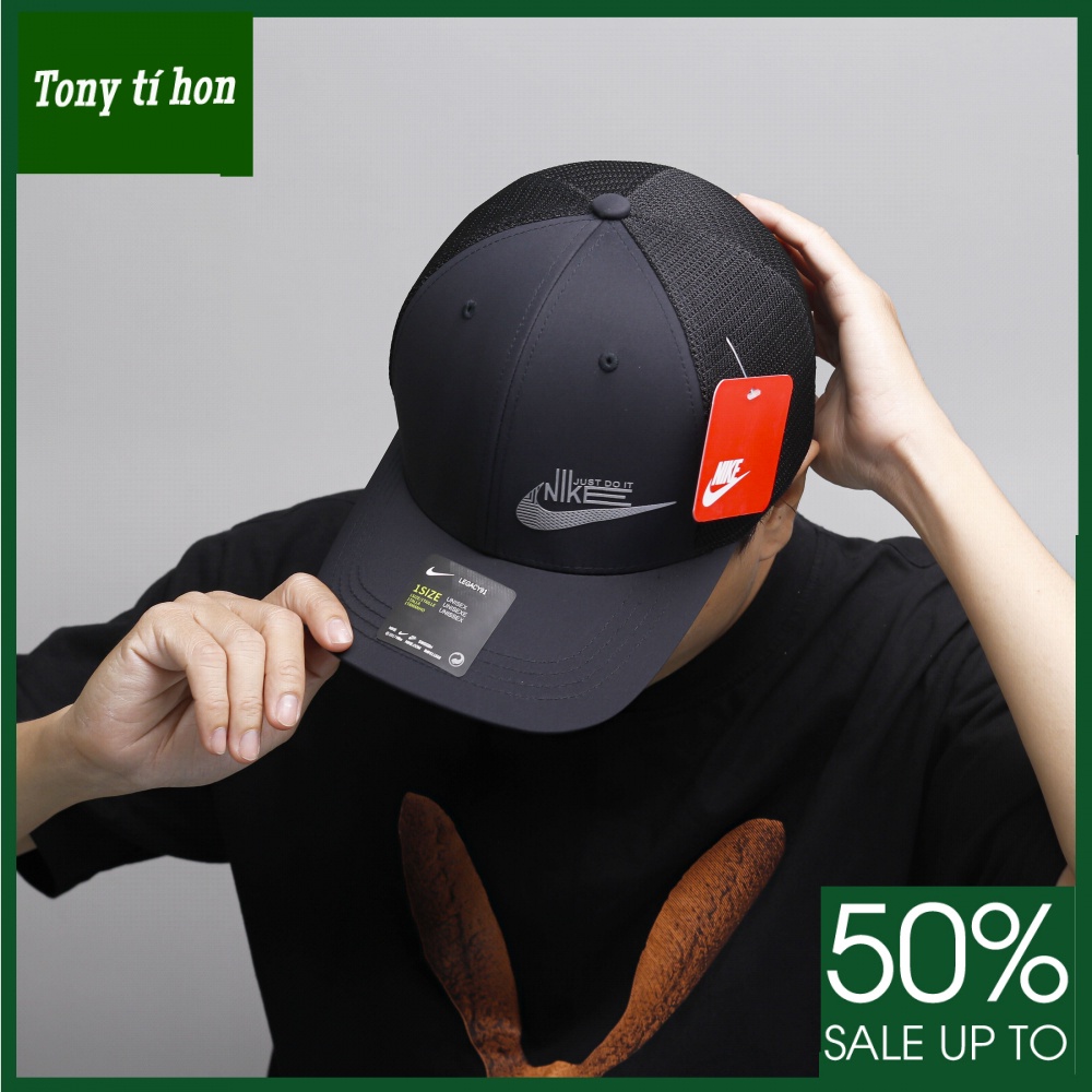 Tony tí hon_ tặng quà khi mua_ Mũ nón kết lưỡi trai bít đuôi logo just do it thời trang nam nữ cao cấp