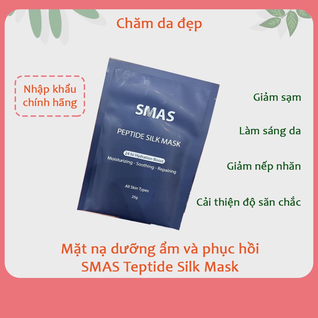 Mặt Nạ Dưỡng Và Phục Hồi SMAS PEPTIDE MASK 24H