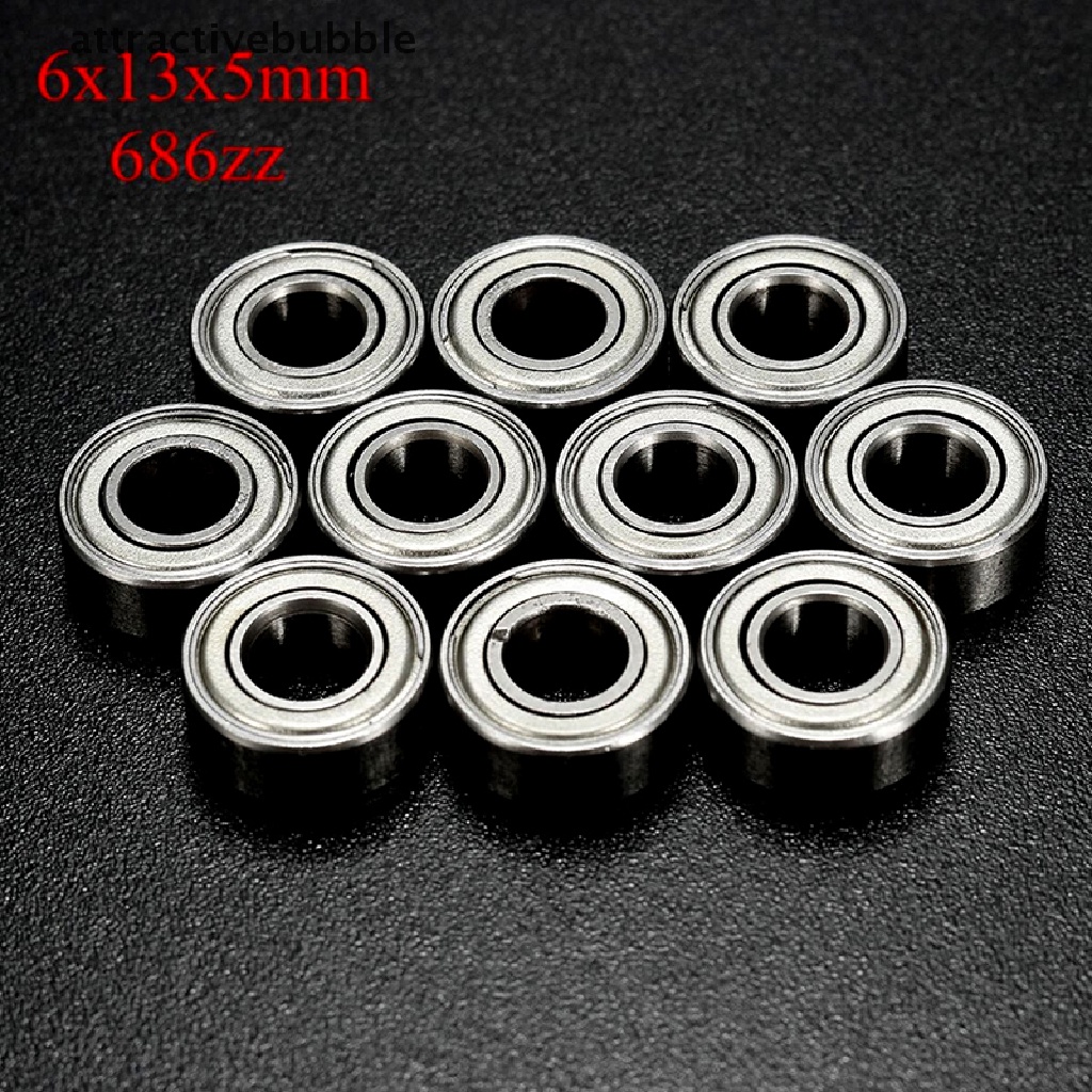 Set 10 Vòng Bi 686ZZ 6x13x5mm 6 * 13 * 5mm Chuyên Dụng