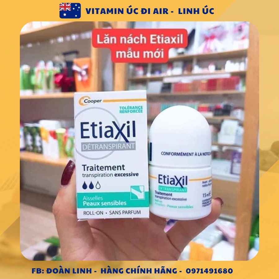 Lăn khử mùi ETIAXIL chính hãng Pháp 15ml