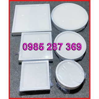 Đèn Ốp Trần 12W /18W /24W Tròn, Đèn Led Ốp Trần Phòng Khách