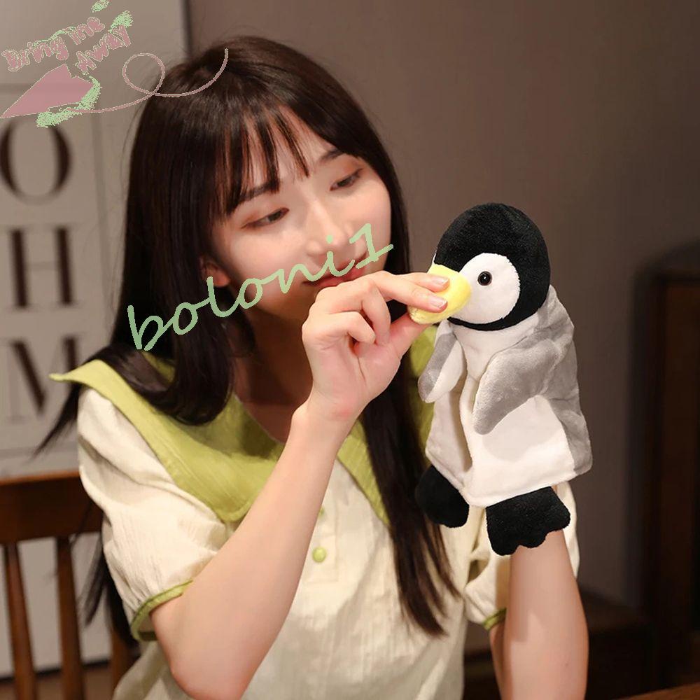 Đồ Chơi Con Rối Đeo Tay Hình Cá Mập Nhồi Bông Dễ Thương Sáng Tạo Cho Bé