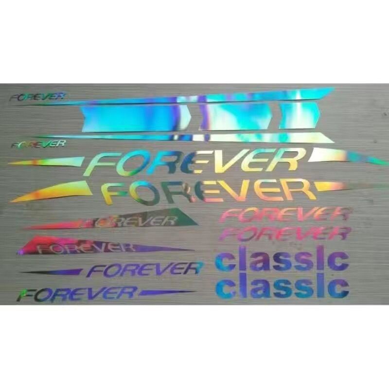 Sticker Dạ Quang Dán Trang Trí Khung Xe Đạp Leo Núi