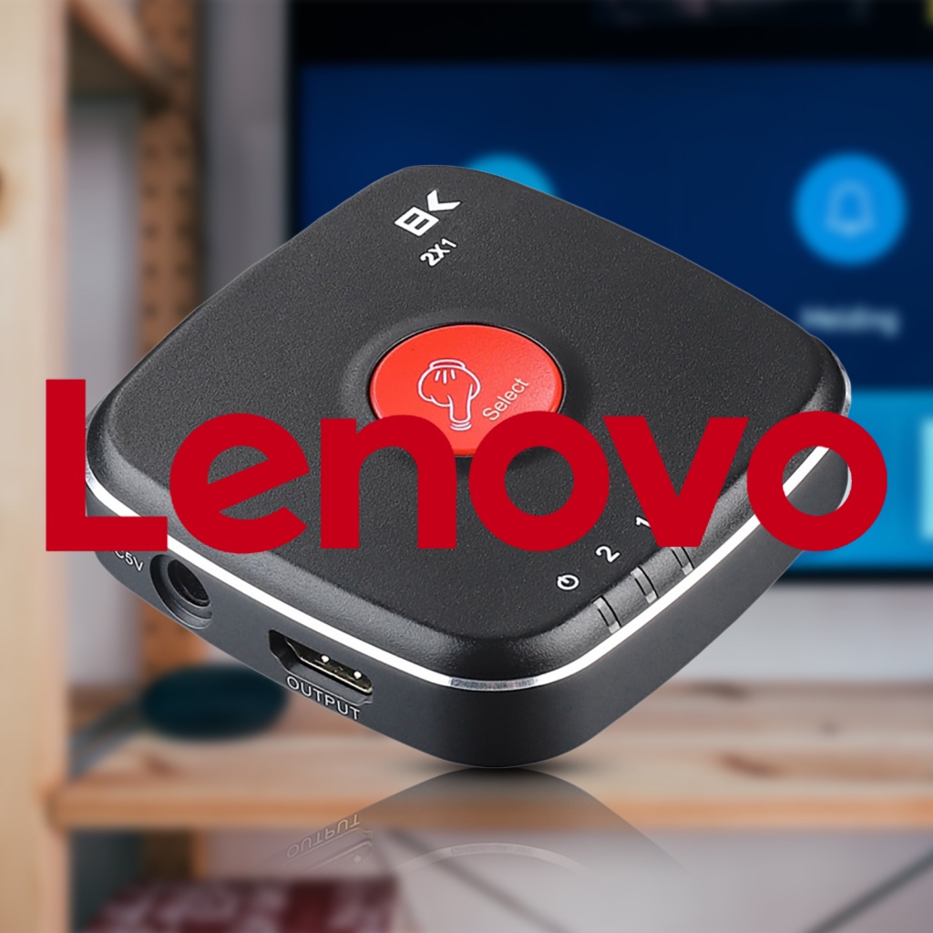 Bộ Chuyển Đổi Chia Tín Hiệu HDMI 2X1 4K @ 120Hz 8K @ 30Hz Có Nút Công Tắc Cho Đầu DVD