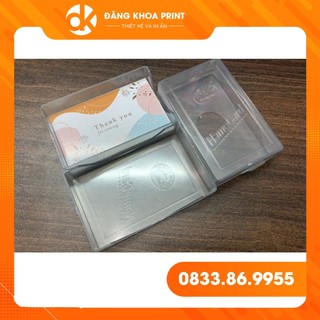 Combo 50 hộp Mica đựng Card visit, Hộp đựng name card, danh thiếp loại tốt