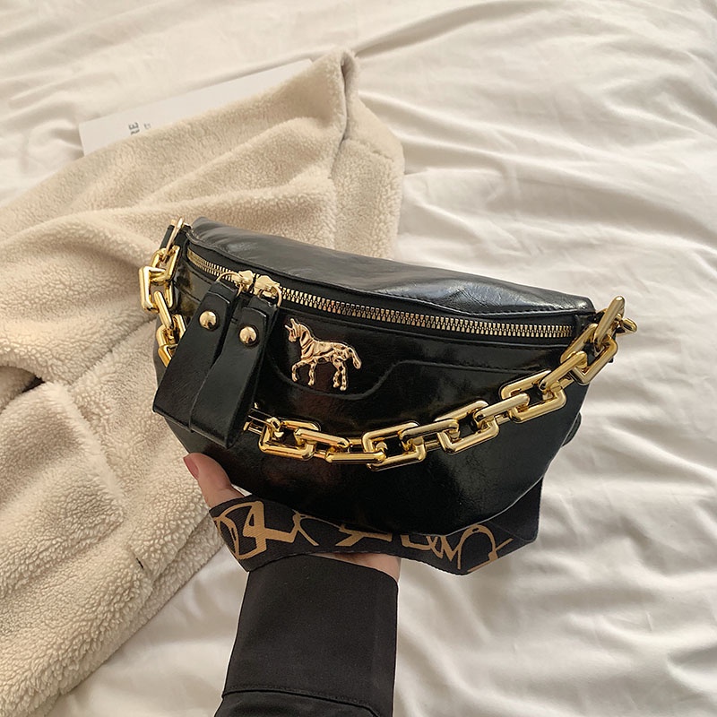 Túi Đeo Chéo Có Khóa Kéo Thời Trang Hàn Quốc Chất Lượng Cao