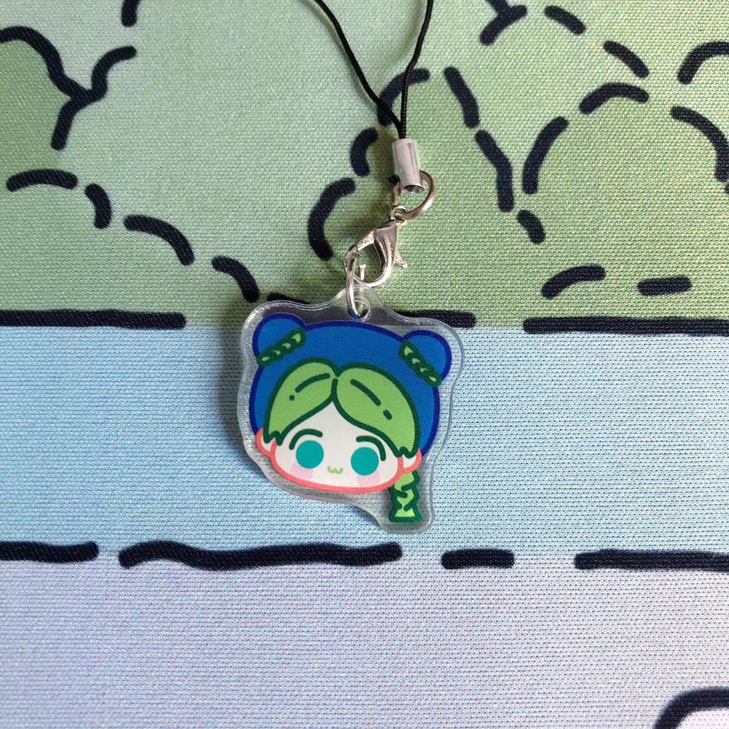 Mặt Dây Chuyền Bằng Acrylic Hình Nhân Vật Anime Jojo 'S Bizarre Adventure