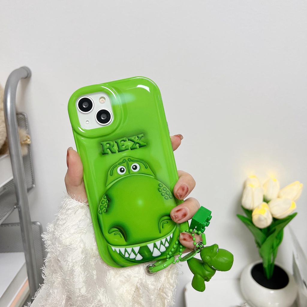 DISNEY Ốp Điện Thoại Silicon TPU Mềm Chống Rơi In Hoạt Hình Toy Story Cho iPhone 14 13 12 11Pro Max 14Plus